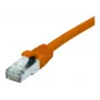 EXERTIS CONNECT Cavo patch Cat 6A S/FTP, 0,5 m, arancione 858531