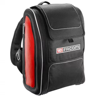 Facom BS.MCBPB Zaino portautensili 20 L nero/rosso vuoto