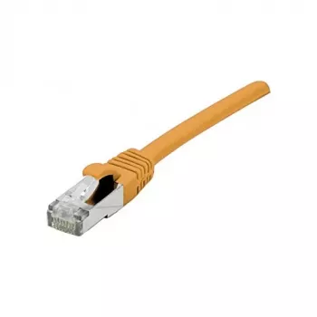 EXERTIS CONNECT Cavo patch Cat 6A S/FTP, 1,0 m, arancione, slim strain relief 858532