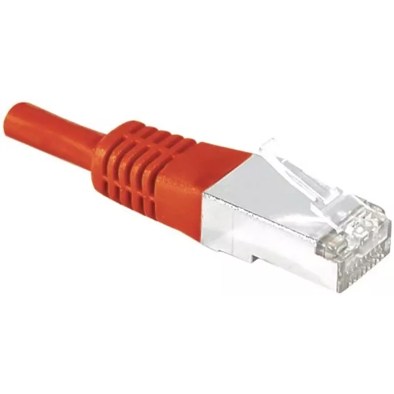 EXERTIS CONNECT cavo patch S/FTP CAT.6A, 25 m, rosso 858311