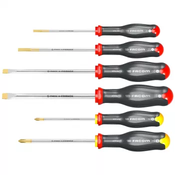 Facom PROTWIST set di 6 cacciaviti a taglio e a croce ATP.J6PB