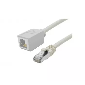 Exertis Connect prolunga cavo patch Cat. 6A S/FTP, senza alogeni, grigio, 5,0 m 858753