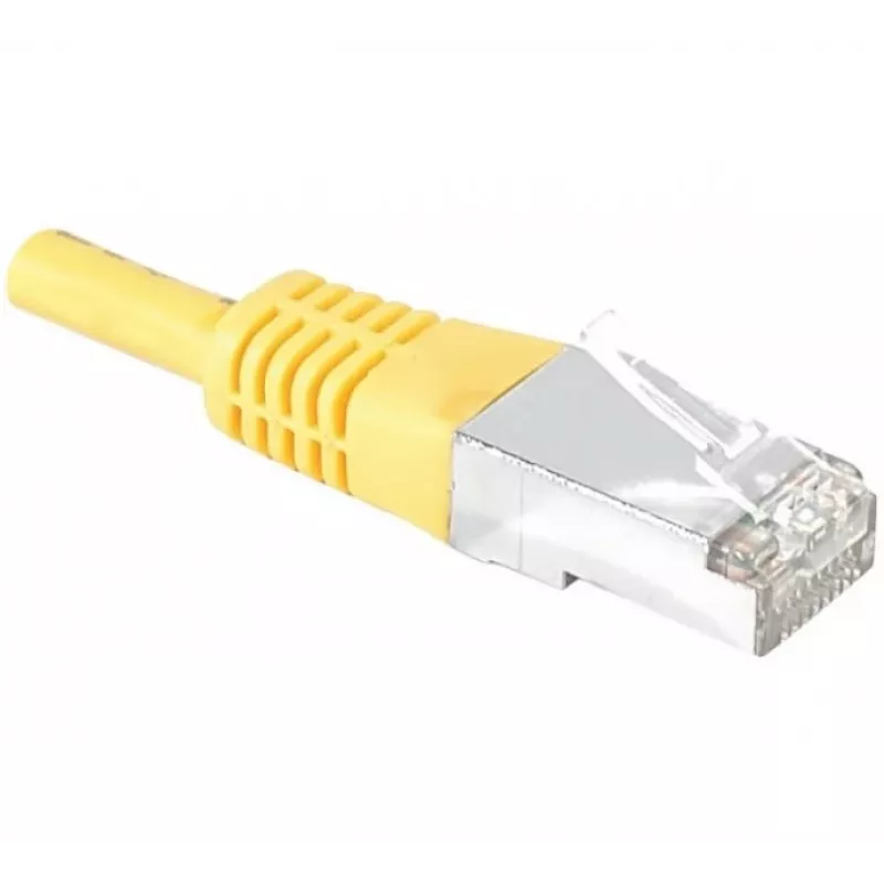 EXERTIS CONNECT cavo patch Cat.6A S/FTP, 1m, giallo 858331