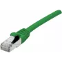 Exertis Connect 858436 Cavo patch di rete Cat6a S/FTP, 1 m, verde