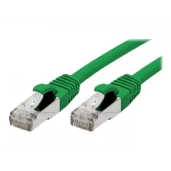 EXERTIS CONNECT Cavo patch Cat 6A S/FTP, 3,0 m, verde, Slim Snagless Boot 858439