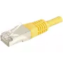 EXERTIS CONNECT 859561 Cavo patch Cat.6a F/UTP, 0,3 m, giallo, 10 Gbps, guaina sottile