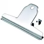 Wonday Clip portacarte in metallo nichelato 100 mm larghezza 35 mm capacità di serraggio 1 pz. FPI000073