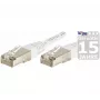 EXERTIS CONNECT Cavo patch Cat.6a F/UTP, bianco, 7,5 m, 10 Gbps, Slim Snagless Boot 859583