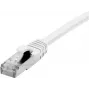 EXERTIS CONNECT Cavo patch Cat 6A S/FTP, 0,15 m, bianco 858497