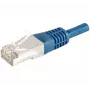 EXERTIS CONNECT cavo patch Cat.6a F/UTP, 1,5 m, blu, 10 Gbps 859519