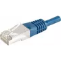 EXERTIS CONNECT 859522 Cavo patch Cat.6a F/UTP, 5 m, blu, 10 Gbps, guaina sottile