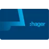 Hager RTH303X scheda transponder per postazione esterna ODT 2.0 Video Touch Display