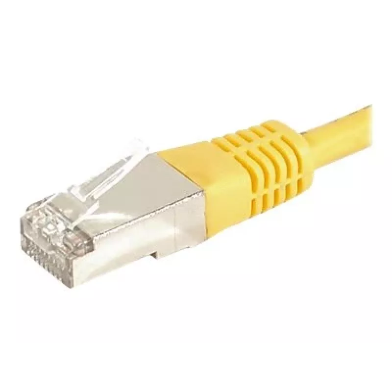 EXERTIS CONNECT cavo patch Cat.6a F/UTP, giallo, 0,5 m, 10 Gbps 859562