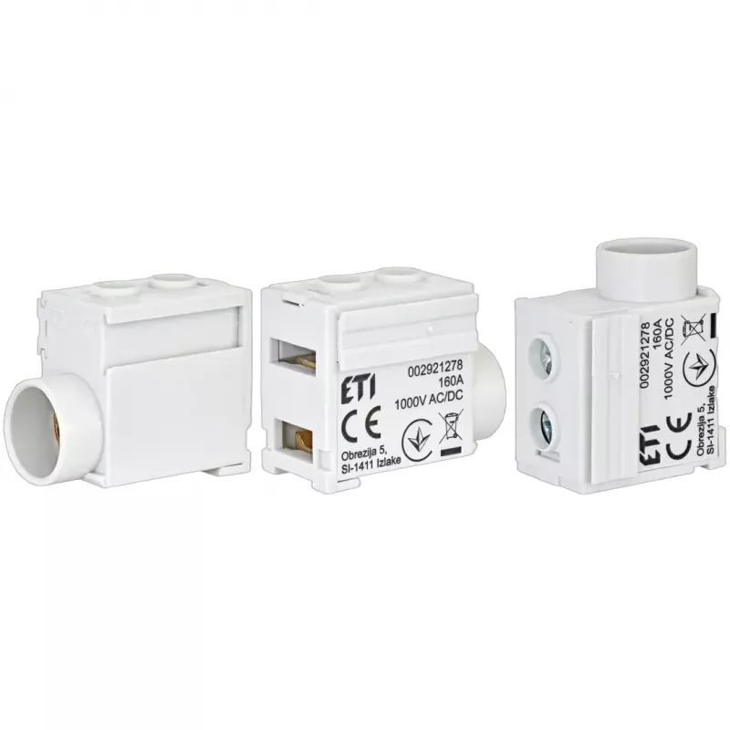 ETI 002921278 Connettore per barra collettrice EFB-50 morsetto a vite 50A 400V