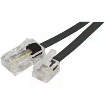 EXERTIS CONNECT Cavo telefonico, nero, 5,0 m (EXC911737)