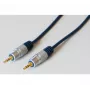 EXERTIS CONNECT Cavo audio Professional Slimline, jack stereo 3,5 mm maschio a maschio, 5,0 m, nero 987995