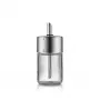 WMF Basic spargizucchero 200 ml, Cromargan® acciaio inox e vetro, argento/trasparente