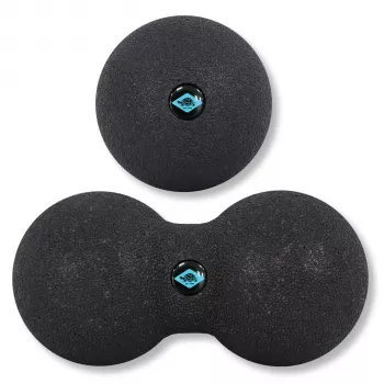 SCHILDKRÖT Dual Massage Set, 2 pezzi: 1 peanut ball (ca. 80 x 160 mm), 1 pallina massaggiante - 1 pezzo (960134)