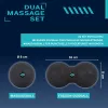 SCHILDKRÖT Dual Massage Set, 2 pezzi: 1 peanut ball (ca. 80 x 160 mm), 1 pallina massaggiante - 1 pezzo (960134)