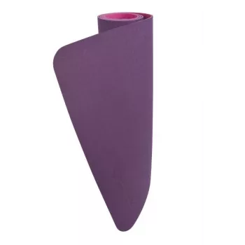 SCHILDKROT tappetino yoga Bicolor, 4 mm, viola/rosa, senza PVC, antiscivolo, 1830 x 610 mm 960269