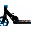 SCHILDKROT Junior Kick Scooter City Scooter Runabout, blu, deck e manubrio in alluminio, ruote PU 145 mm, altezza regolabile su 3 livelli, pieghevole 510303