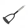 Kesper 104865 Schiacciapatate, acciaio inox/plastica, argento/nero