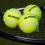 SCHILDKROT palline da tennis, set da 3, gialle, rimbalzo adeguato per gioco amatoriale (970048)