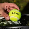 SCHILDKROT palline da tennis, set da 3, gialle, rimbalzo adeguato per gioco amatoriale (970048)
