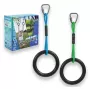 SCHILDKROT Jungle set di anelli, anelli in ABS 180 mm con corde resistenti ai raggi UV, 1 set (970714)