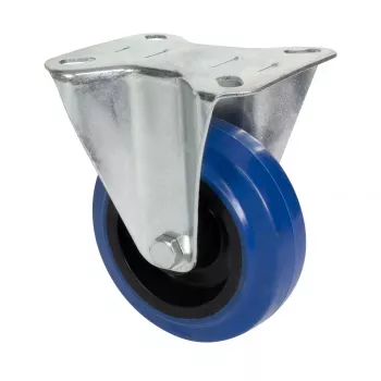 Wagner design yourself rotella fissa RO 8700, 75 mm, battistrada blu/grigio, portata 50 kg, montaggio a piastra 4870001