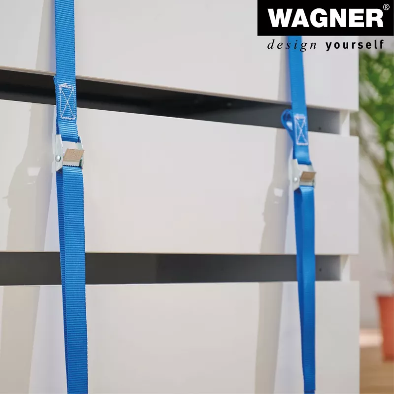 Wagner design yourself cinghie di fissaggio MM 1016 blu 2,5 m 2 pezzi 20101600
