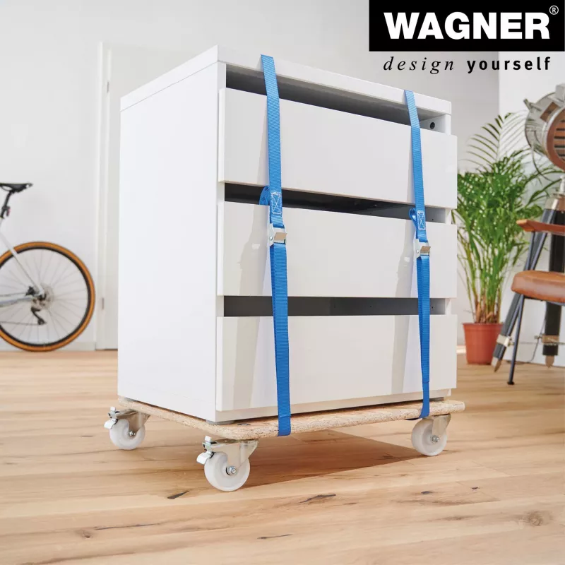 Wagner design yourself cinghie di fissaggio MM 1016 blu 2,5 m 2 pezzi 20101600