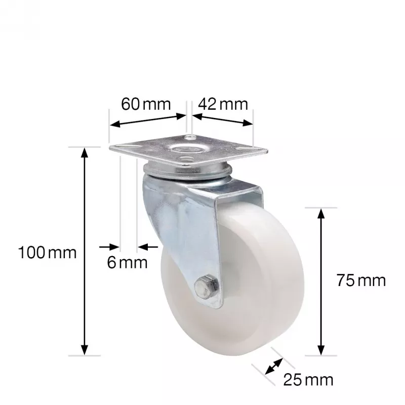 Wagner design yourself rotella girevole RO 1675 bianco (3167501)