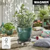 WAGNER design yourself Carrello portapiante GH0557, plastica, rotondo, grigio chiaro, Ø 38,5 cm, 1 pz. (20055701)
