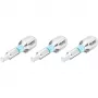 HAZET 2204N-2.5/3 Punta esagonale 2,5 mm, attacco 1/4 pollice, lunghezza 25 mm