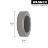 Wagner design yourself EH 5138 Fermaporta in zama gomma piena nichelato opaco (15513811)