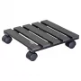 WAGNER Multi Roller WPC antracite 60 Ruote doppie 60kg quadrato (20050001)