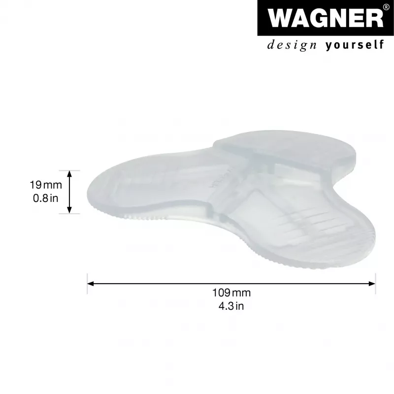 Wagner Design Yourself EH 6985 Fermaporta adesivo trasparente 15698501