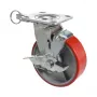Wagner design yourself Rotella orientabile per carichi pesanti RO 0115 rosso 100 mm 150 kg 4011501