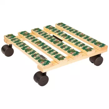 WAGNER design yourself Carrello portapiante GH0653 quadrato legno 29x8 cm 20065301