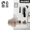 Wagner design yourself DOT Gancio appendiabiti, taupe, 1 gancio, pressofusione di zinco, montaggio a vite 17022121