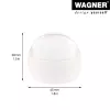 Wagner design yourself EH 5220 Fermaporta plastica trasparente 15522011
