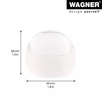 Wagner design yourself EH 5220 Fermaporta plastica trasparente 15522011