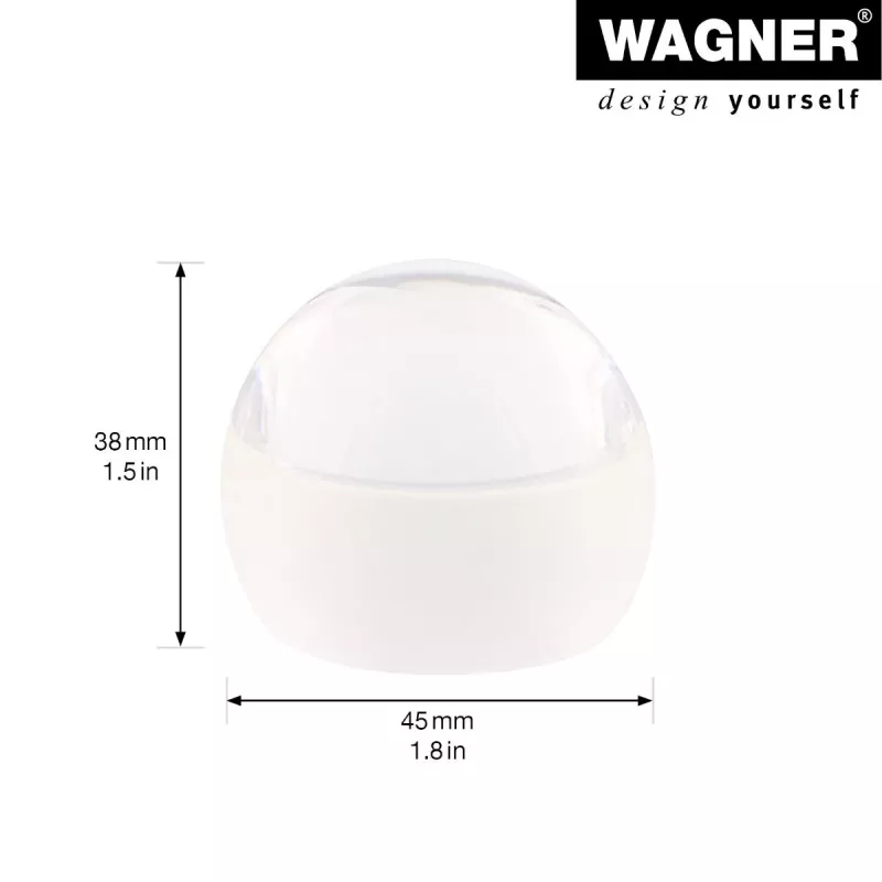 Wagner design yourself EH 5220 Fermaporta plastica trasparente 15522011