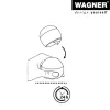 Wagner design yourself EH 5220 Fermaporta plastica trasparente 15522011