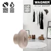 Wagner design yourself DOT GH 0222 Gancio appendiabiti, 1 gancio, taupe, 40 mm, plastica 17022221