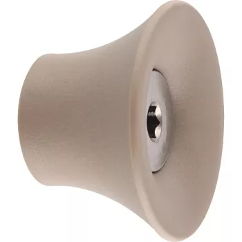 Wagner design yourself TULIP Gancio appendiabiti, taupe, 1 gancio, pressofusione di zinco, montaggio a parete, carico 10 kg 17032121
