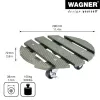 WAGNER design yourself Carrello portapiante GH0528 plastica, Ø 29 cm verde scuro rotondo, 1 pz. 20052801