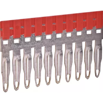 ETI ESC-PTP4/10/R ponticello per collegamento trasversale, 10 poli, rosso, 32 A, 800 V 003903030