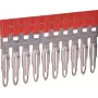 ETI ESC-PTP4/10/R ponticello per collegamento trasversale, 10 poli, rosso, 32 A, 800 V 003903030